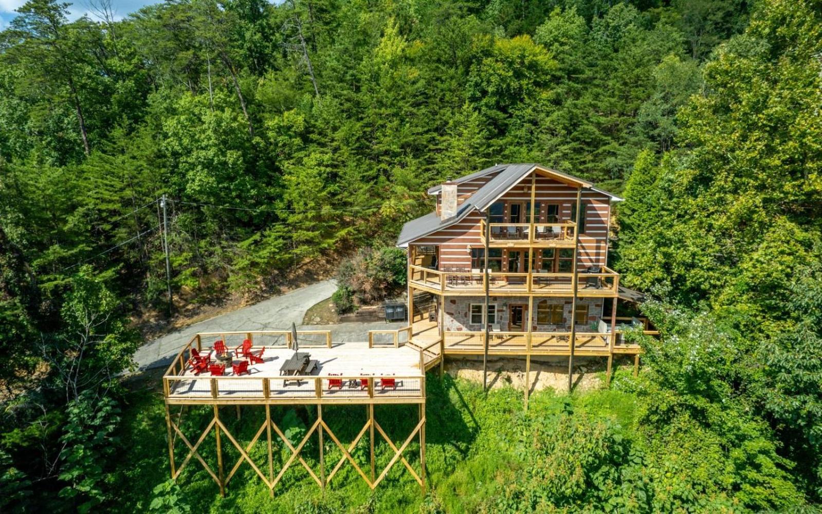 Smoky View Top Shelf Villa พิเจนฟอร์จ ภายนอก รูปภาพ